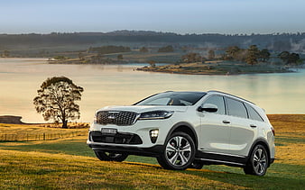 KIA Sorento, GT-Line 2018 cars, new Sorento, crossovers, KIA, HD wallpaper