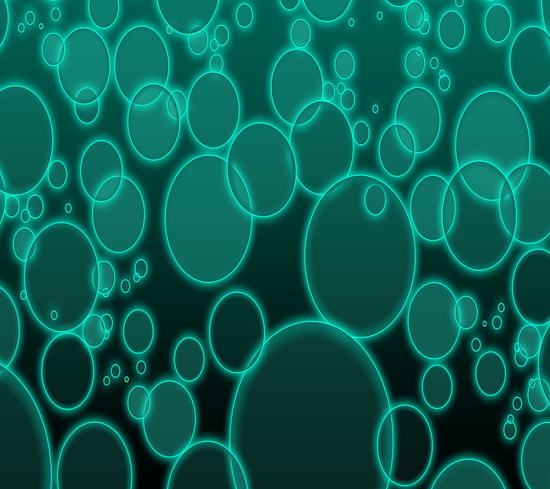 Green Bubbles, abstract, HD wallpaper | Peakpx
