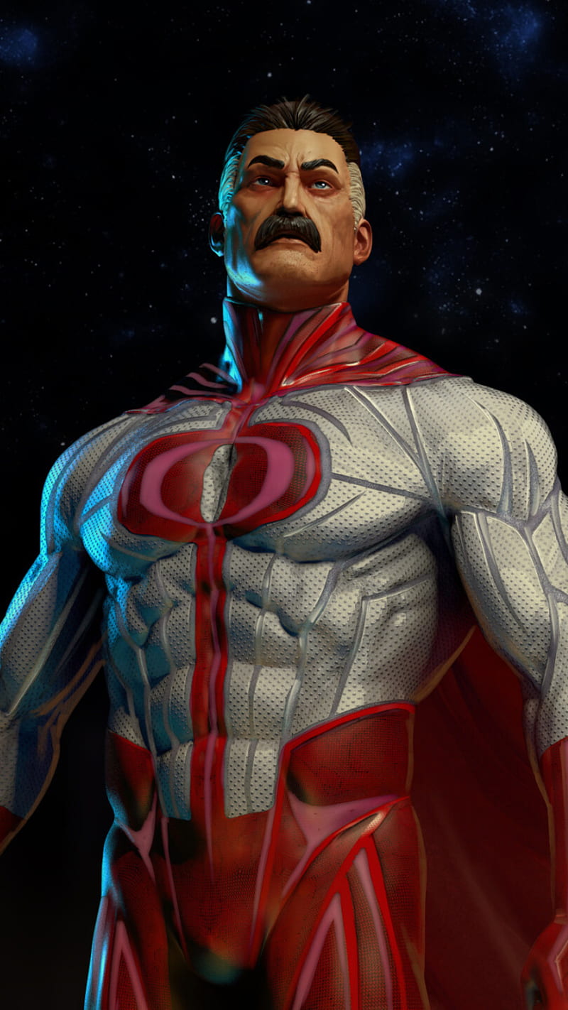 Download The AllPowerful Omni Man Wallpaper  Wallpaperscom