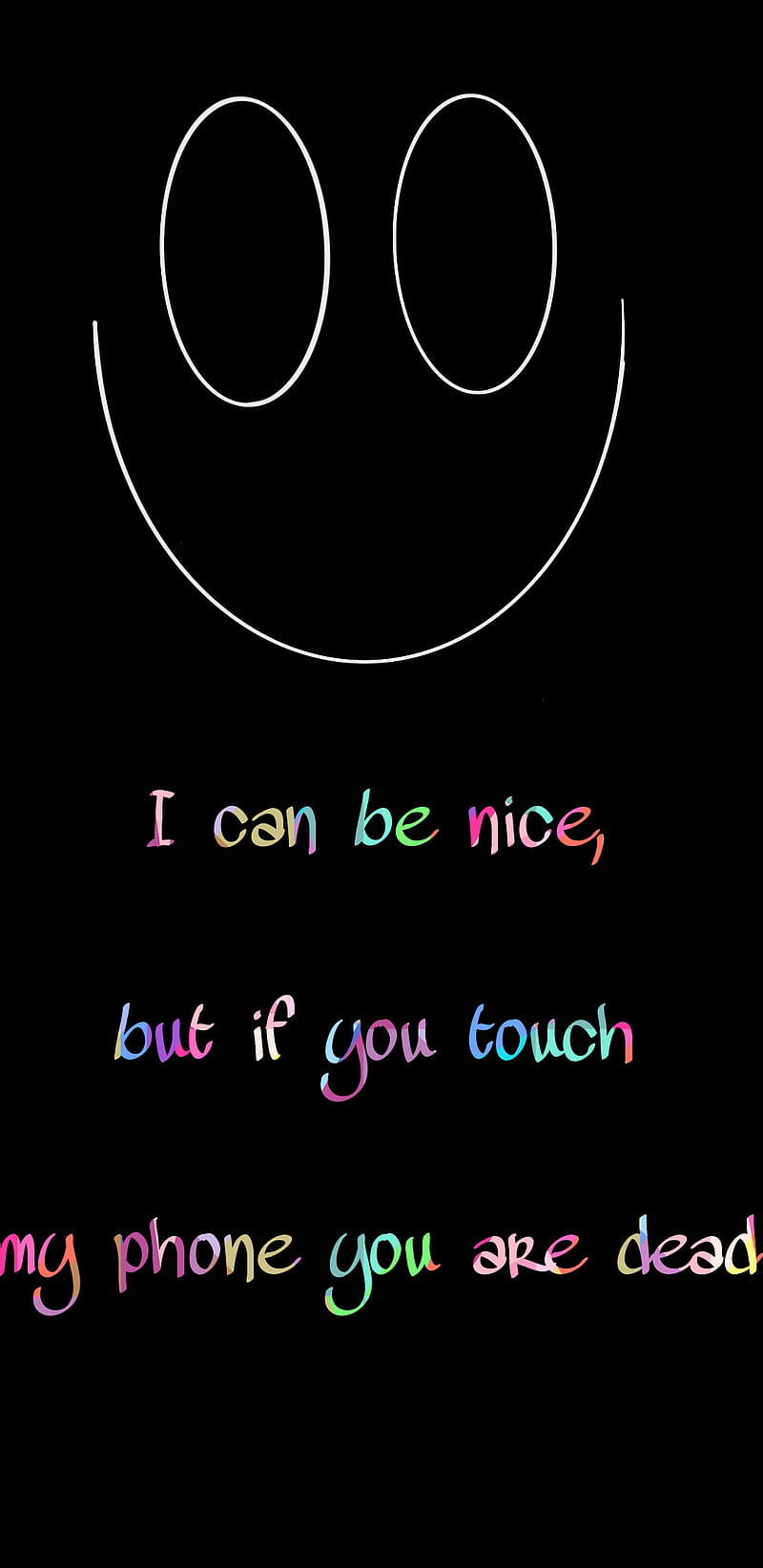 Dont touch my phone iphone samsung HD phone wallpaper  Peakpx