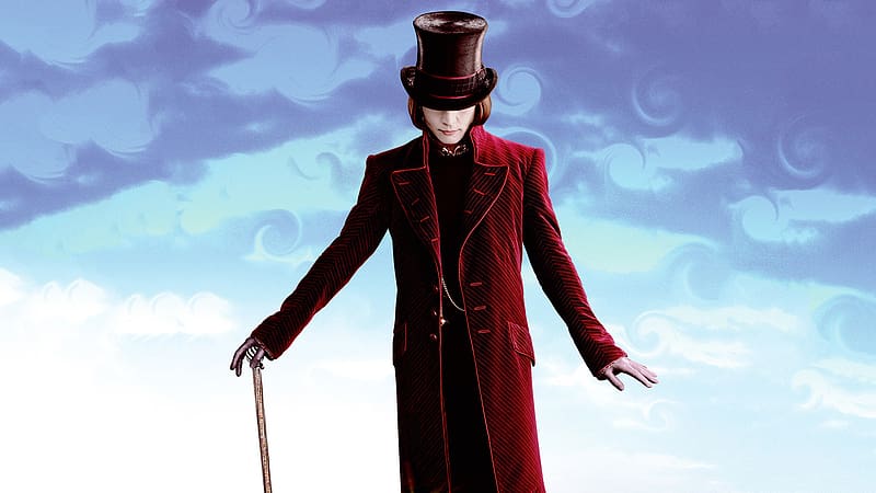 Johnny Depp, Movie, Charlie And The Chocolate Factory, Willy Wonka, HD wallpaper