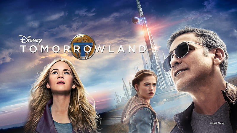 Movie, Tomorrowland, Brittany Robertson, George Clooney, HD wallpaper
