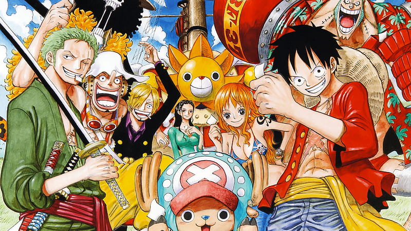 Portgas D. Ace Macaco D. Luffy Nami Roronoa Zoro One Piece