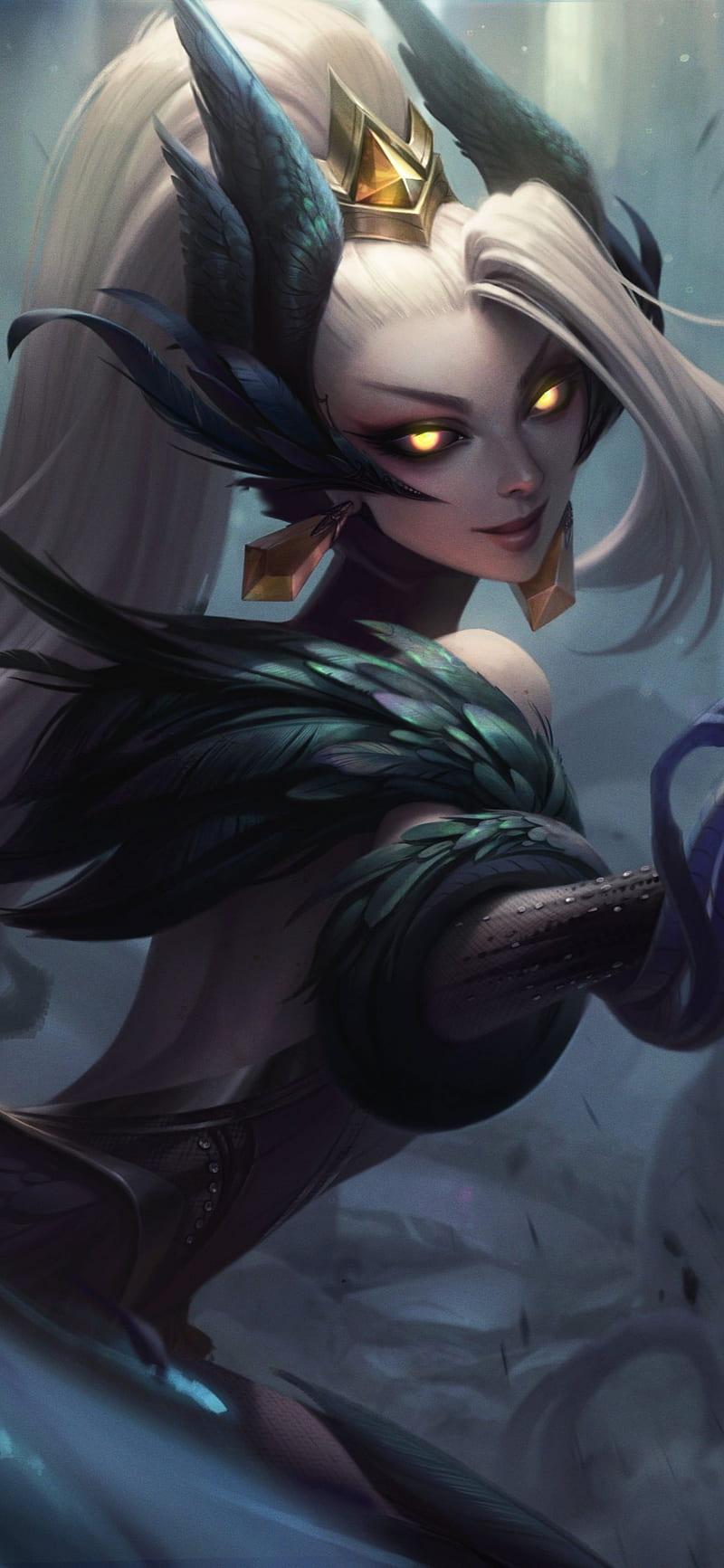 Coven Zyra , league of legends, HD phone wallpaper