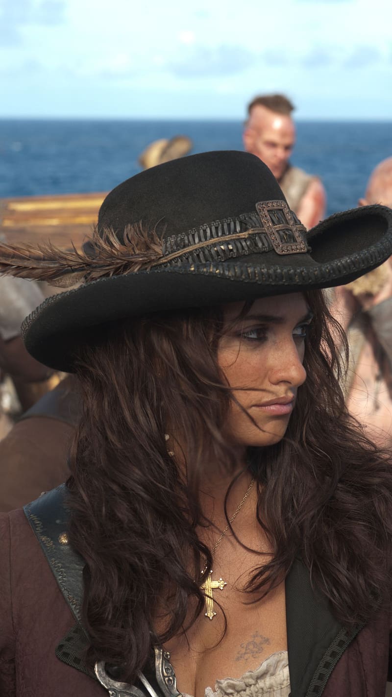 Pirates Of The Caribbean, Penelope Cruz, Movie, Pirates Of The Caribbean: On Stranger Tides, Angelica Teach, HD phone wallpaper