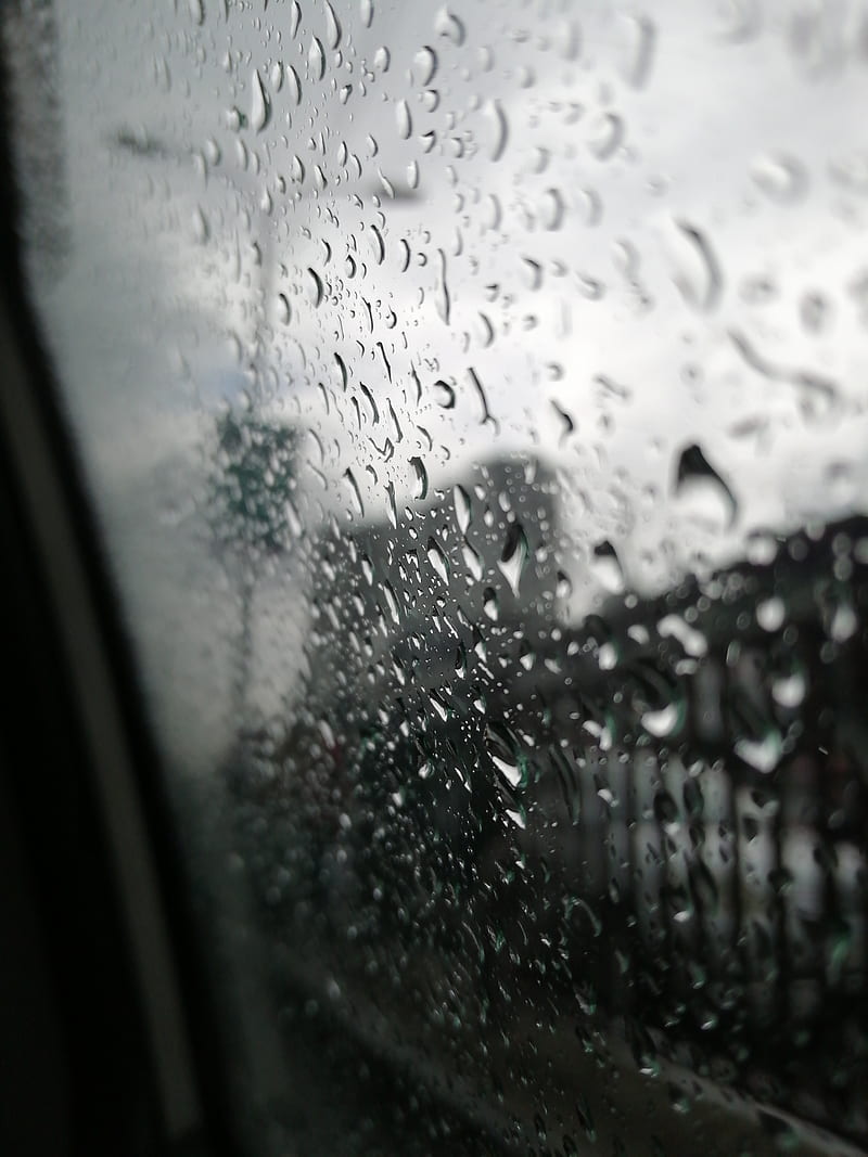 Rainy day, glass, rain, sad, vintage, HD phone wallpaper | Peakpx
