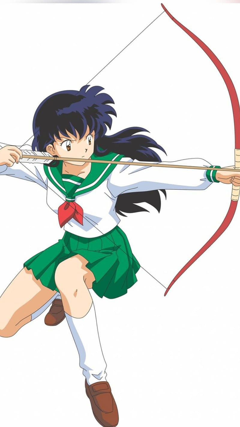 Do you like Kagome with grey/blue or brown eyes? : r/inuyasha
