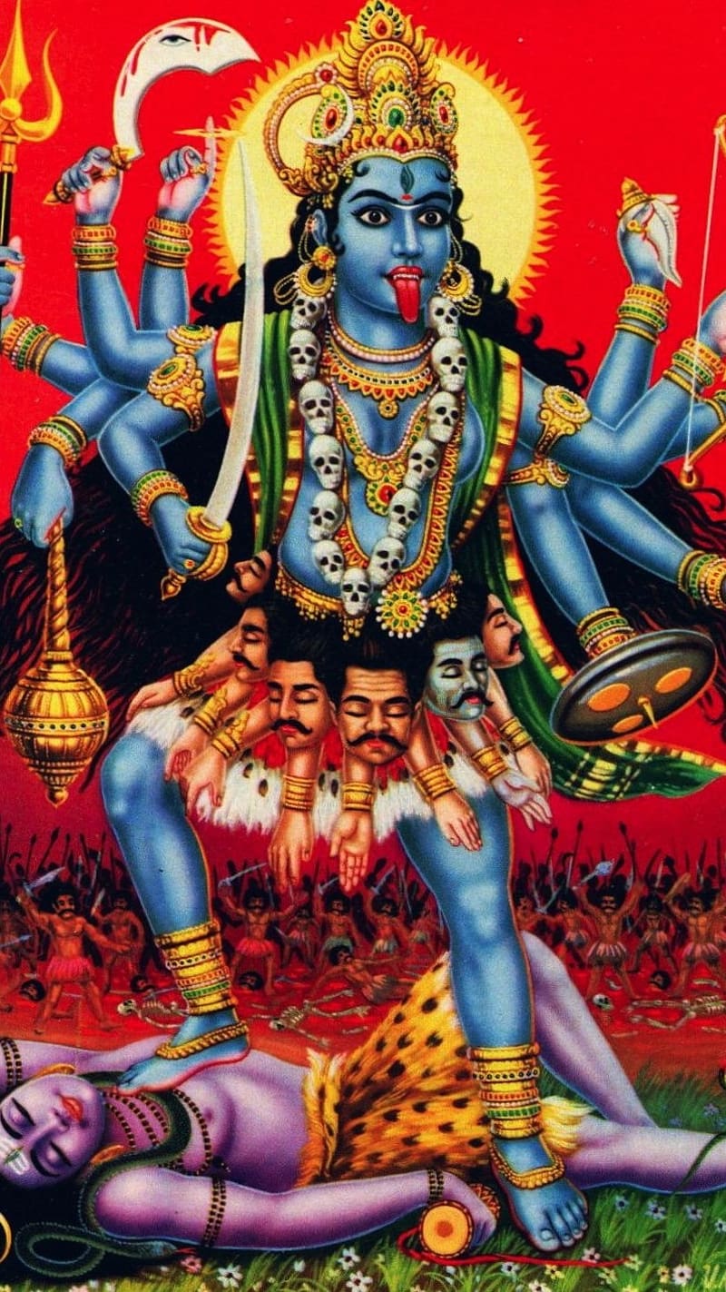 Kali Shankar, danger, kali maa, HD phone wallpaper