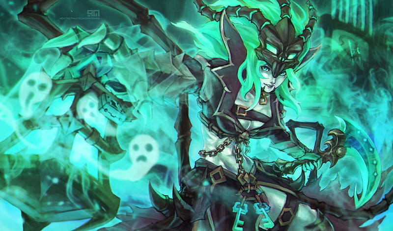 League Of Legends, Thresh / and Mobile Background, LOL Thresh, HD wallpaper