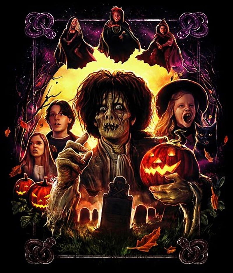 Hocus Pocus halloween trick or treat witches HD phone wallpaper  Peakpx