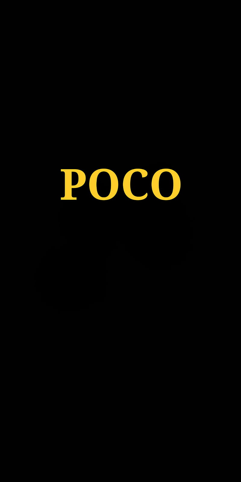 Poco F1 , black, brand name, poco f1, HD phone wallpaper