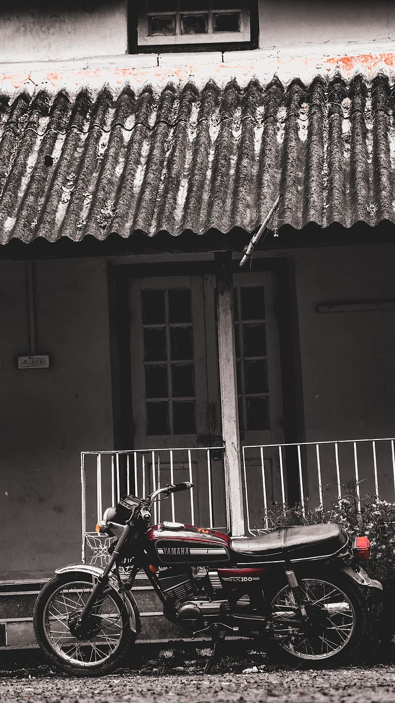 Rx 100, old rx, bike, yamaha, HD phone wallpaper