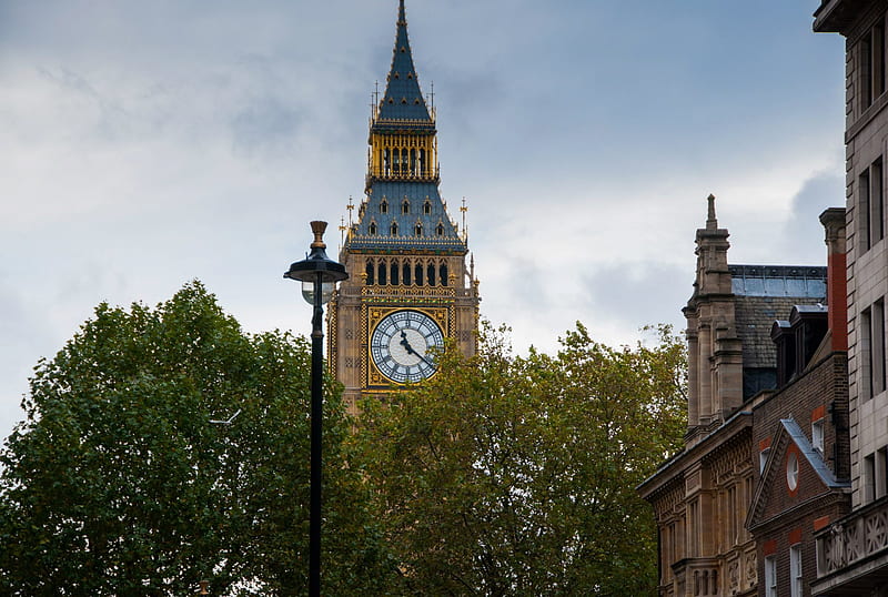 Cities, London, Big Ben, United Kingdom, England, Man Made, Elizabeth Tower, HD wallpaper