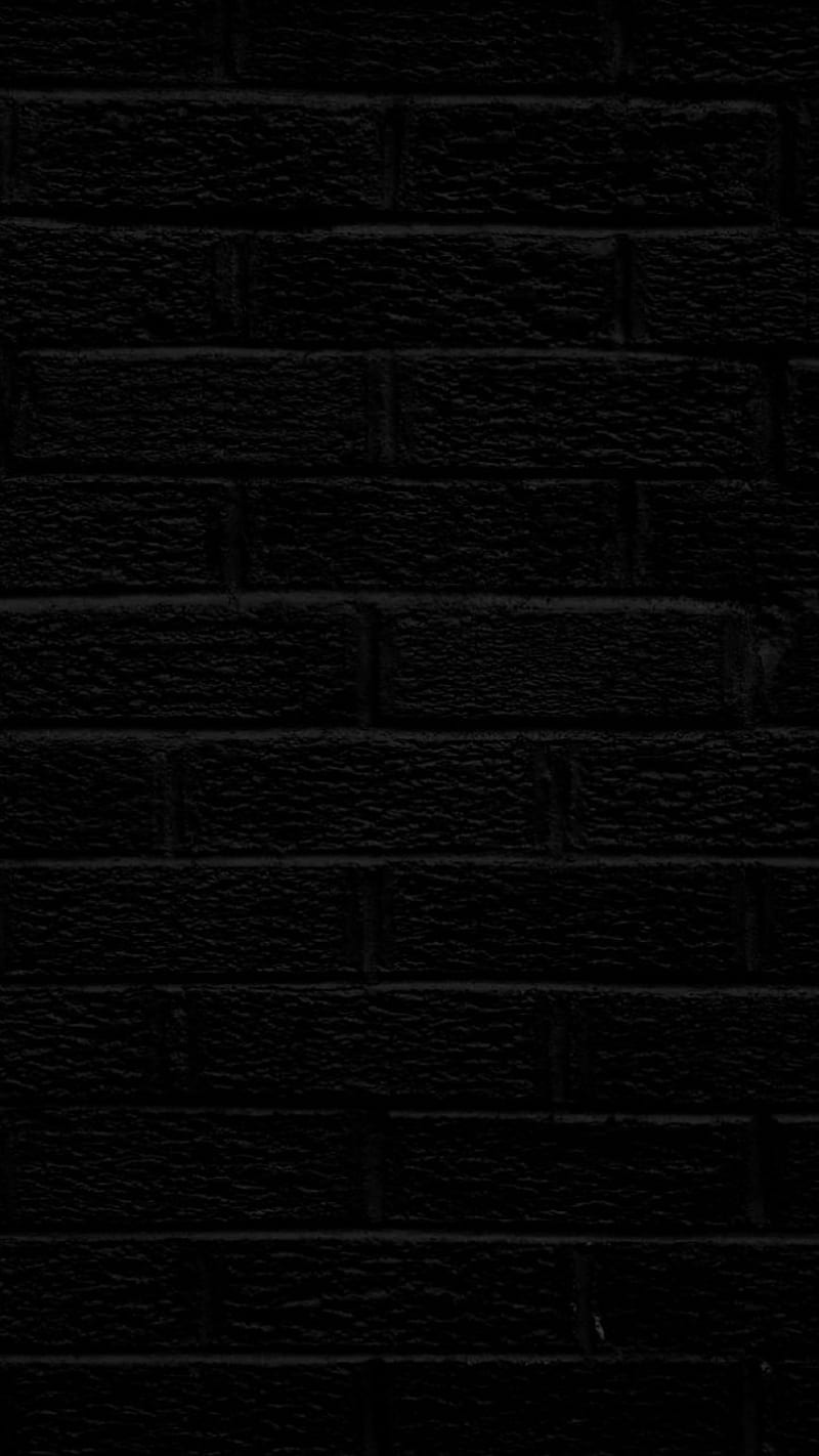 Black Brick, dark, HD phone wallpaper