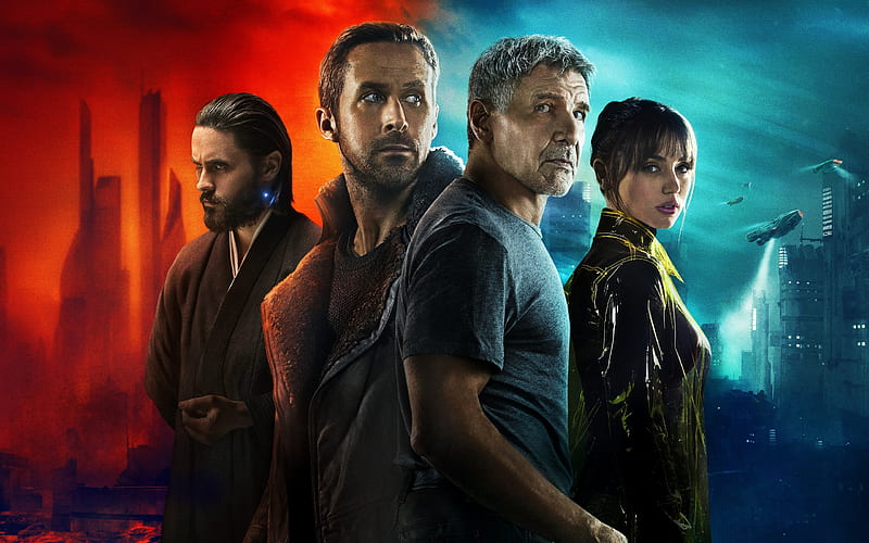 Blade Runner 2049, 2017, Jared Leto, Ryan Gosling, Ana de Armas, Harrison Ford, Thriller, HD wallpaper