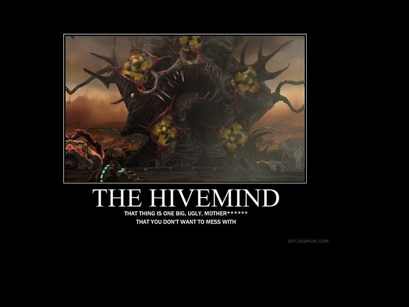 The Hive Mind, meme, dead space, boss, funny, hive mind, HD wallpaper