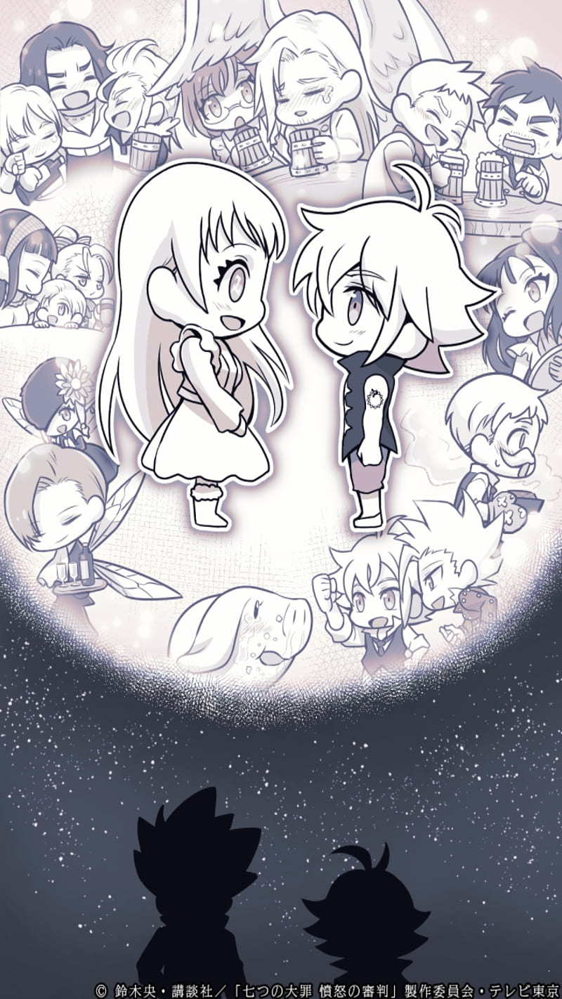 Nanatsu No Taizai  Seven deadly sins anime, Anime chibi, Seven