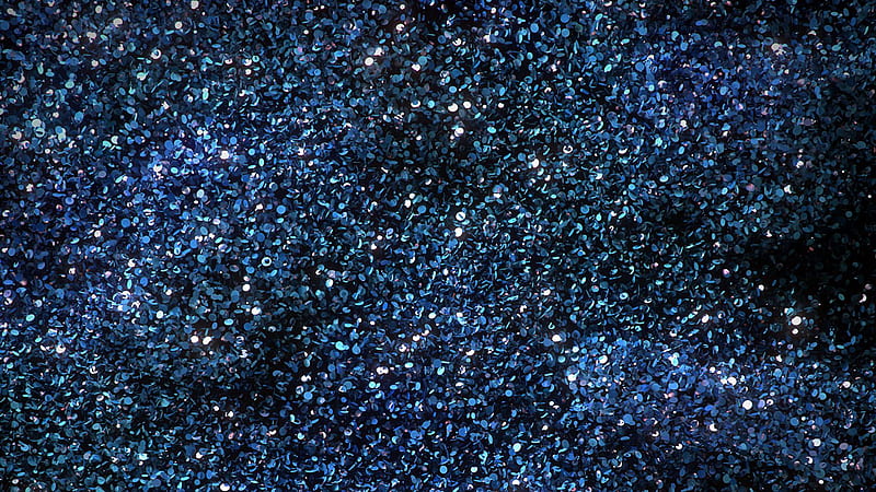 Blue Sparkles Texture Glitter, HD wallpaper
