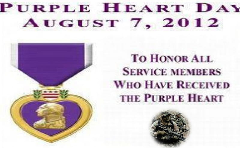 Yesterday was Purple Heart Day. To those that sacrificed SO much for our  DOMS. We SALUTE and thank you all !!!!, HD wallpaper