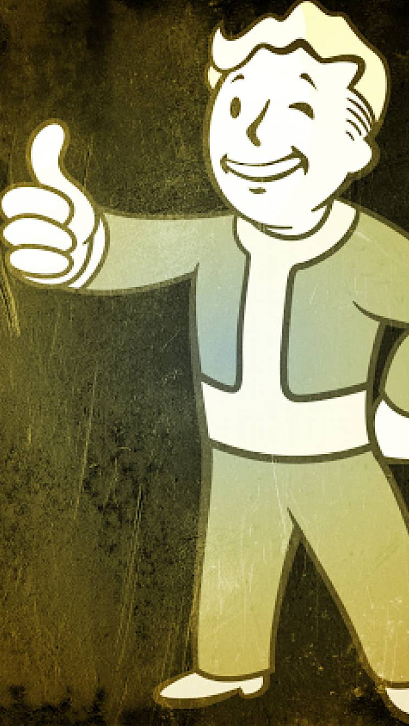 Fallout Vault Boy, playstation, ps4, video game, xbox, HD phone wallpaper