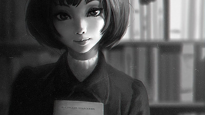 Cute Face, cute, black, girl, anime, HD wallpaper Cute Face, cute, black, girl, anime, HD wallpaper