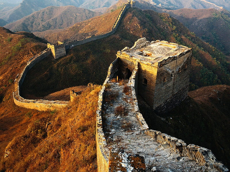Great Wall Of China, ancient, China, Architecture, wonder, Chinese, wall, HD wallpaper