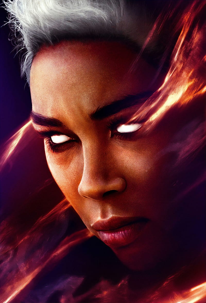 Alexandra Shipp as Storm in X-Men Dark Phoenix, HD phone wallpaper