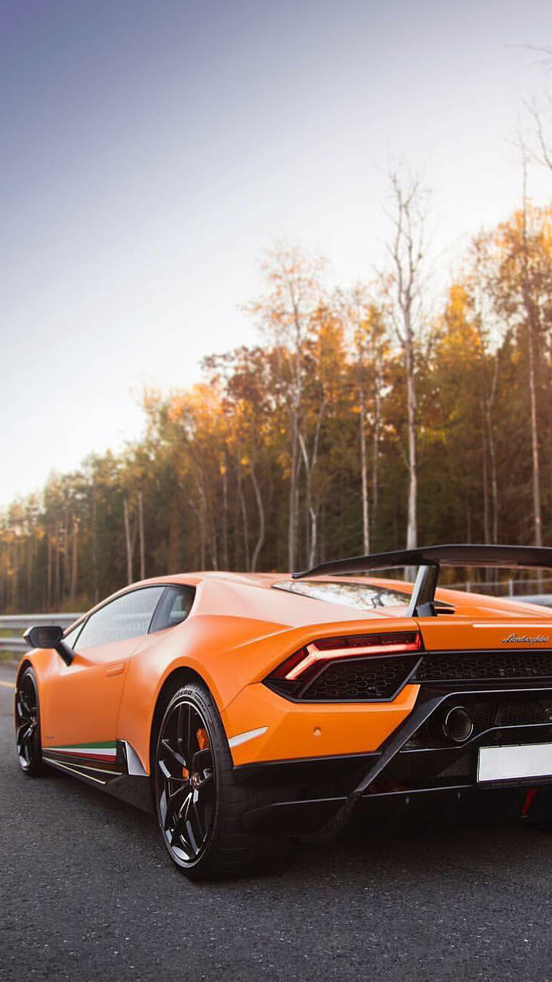 Halloween, lamborghini, huracan, orange, car, hypercar, supercar, sports,  america, HD phone wallpaper | Peakpx