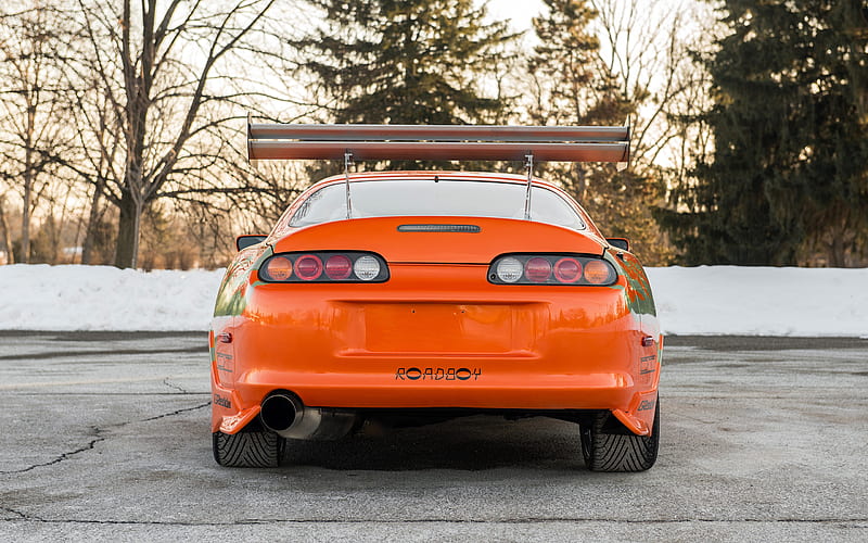 2001 Toyota Supra ‘The Fast and the Furious’, Coupe, Inline 6, Turbo, car, HD wallpaper