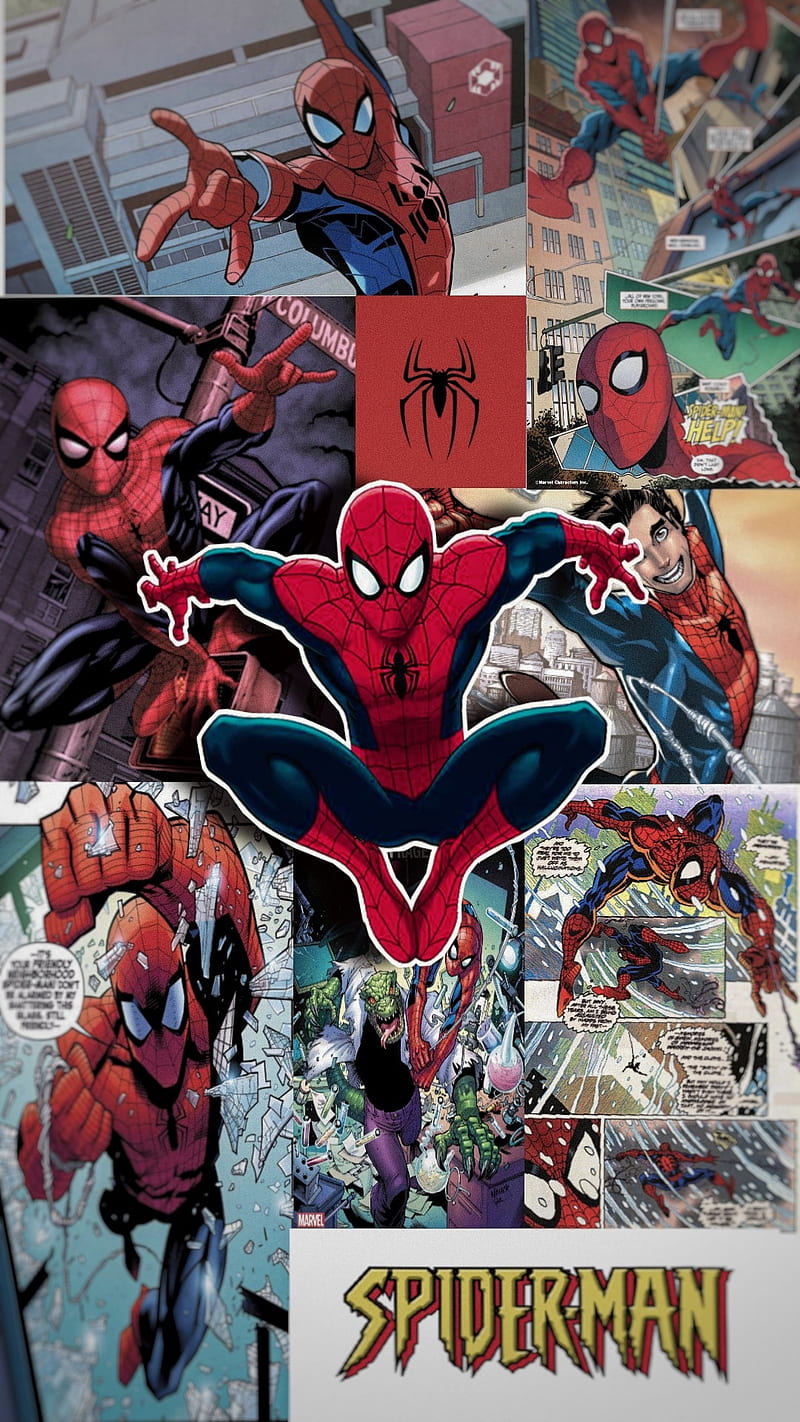 SPIDERMAN COMIC WALLPAPER ON FINE ART HD PICTURE Fine Art Print  Animation   Cartoons posters in India  Buy art film design movie music nature  and educational paintingswallpapers at Flipkartcom