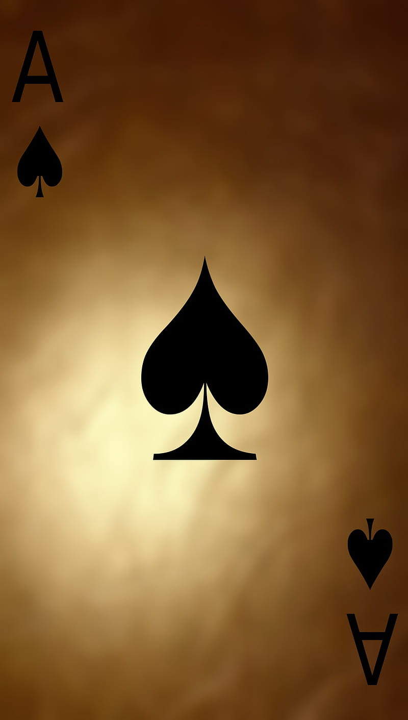 Ace S, solitaire, HD phone wallpaper