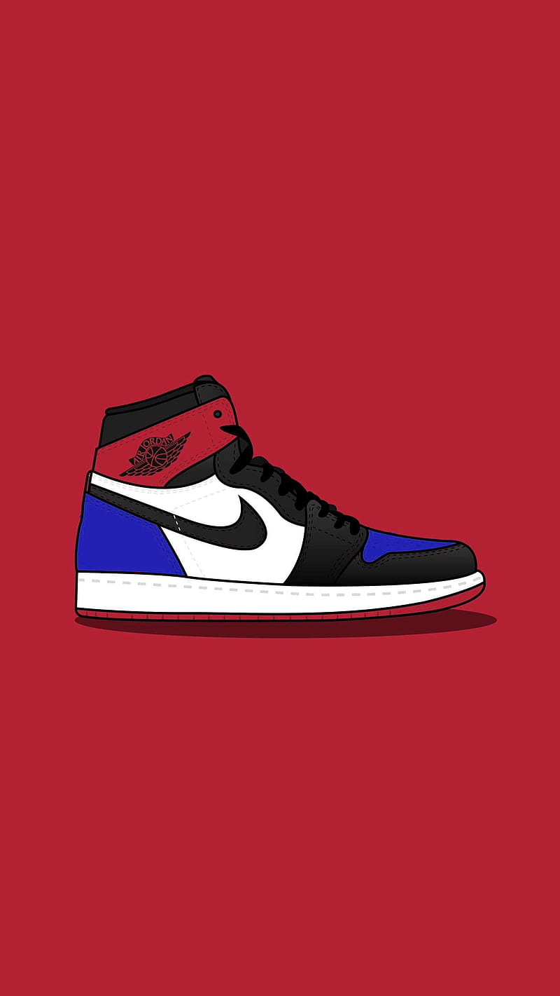 Air Jordan 1, air jordan, america, basketball, nike, shoes, sneakers, HD phone wallpaper