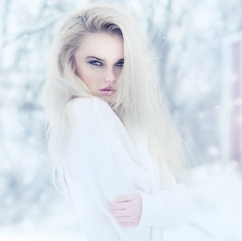 Beauty, soft, model, winter, HD wallpaper | Peakpx
