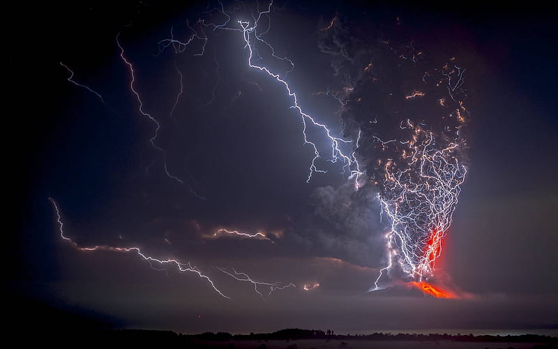 Lightning strikes, cool, nature, fun, forces of nature, HD wallpaper ...