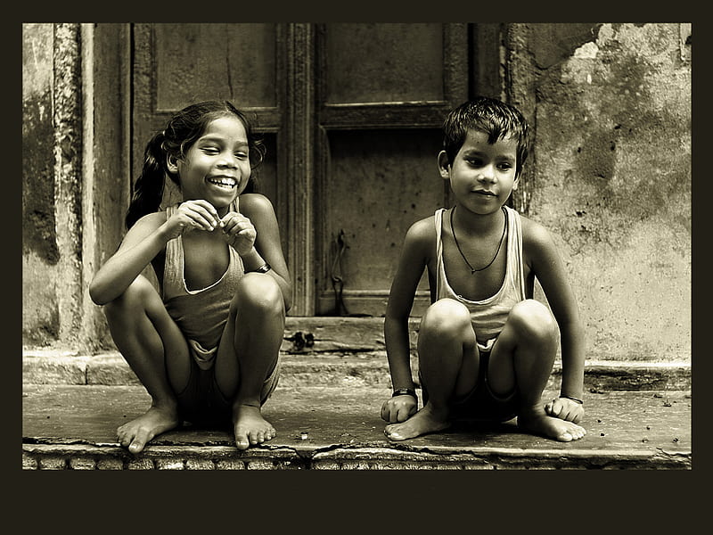 Children of VARANAsi, india, poor, child, labour, HD wallpaper