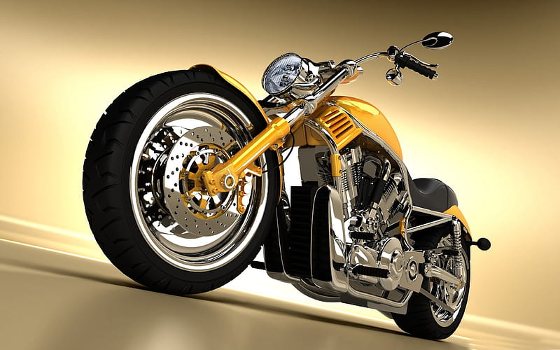motorcycle 3d-Very cool motorcycle, HD wallpaper