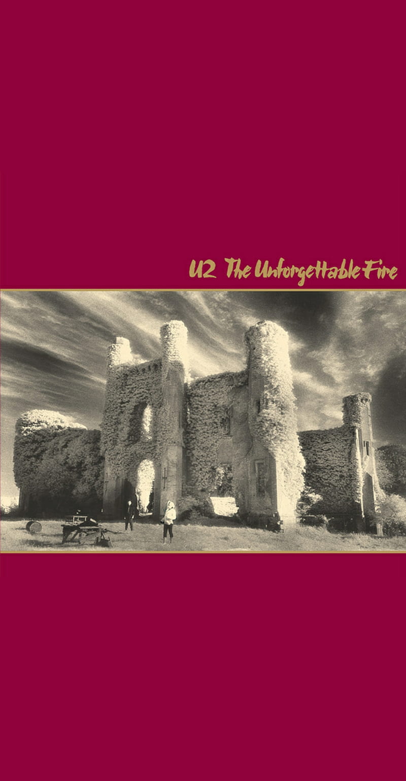 U2 UnforgettableFire, antonc orbijn, bono, castle, ireland, music, rock, unforgettable fire, HD phone wallpaper