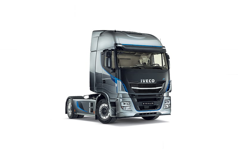 Iveco STRALIS XP 480, truck, exterior, front view, new Stralis 480XP, Iveco, HD wallpaper