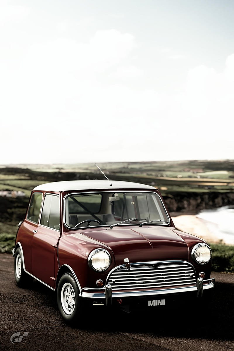 Mini Copper, car, carros, civic, cooper, ford, logo, muscle, mustang, old, HD phone wallpaper