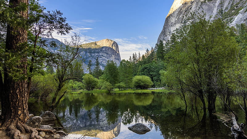 Mirror Lake Yosemite National Park, mountain, cool, nature, fun ...