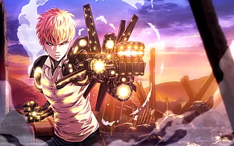 One Punch Man - Wallpaper 1920x1080 HD (Genos) by TheQueenOtaku on  DeviantArt