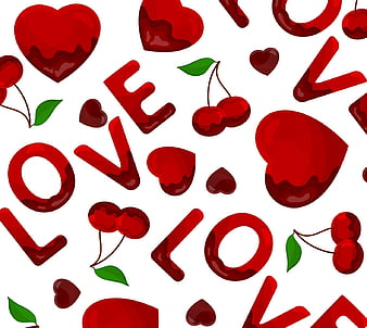 HD cherry heart wallpapers