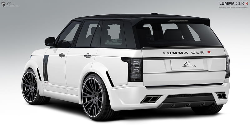 2013 LUMMA Design Range Rover CLR R - Rear , car, HD wallpaper