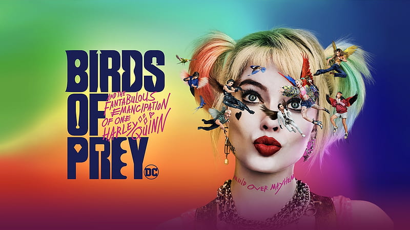 Birds of Prey Margot Robbie Poster, HD wallpaper
