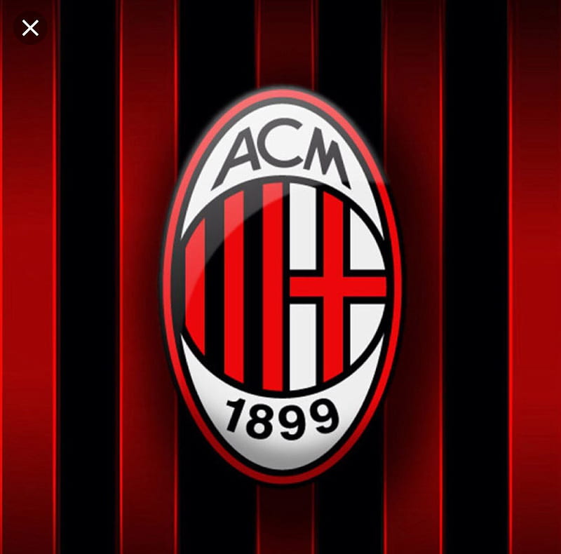 Ac Milan, logo, serie a, HD wallpaper