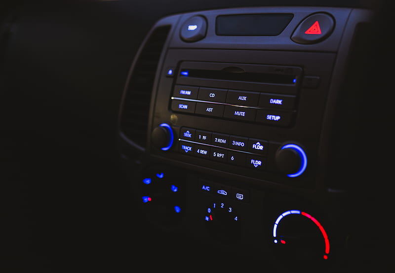 vehicle stereo turned on, HD wallpaper