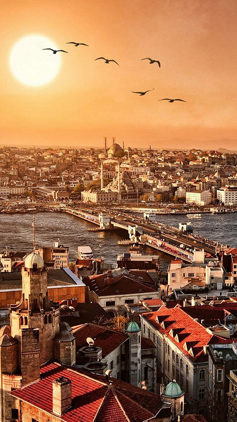 Eminonu istanbul, galata, turkey ottoman, HD phone wallpaper