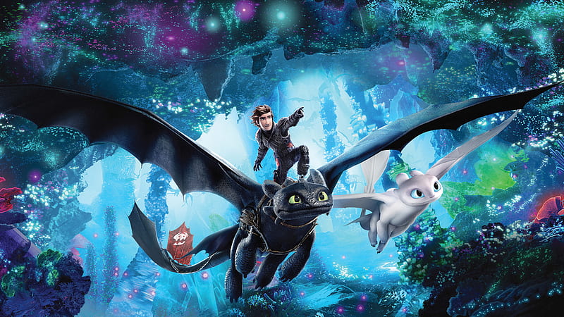 How To Train Your Dragon The Hidden World 1 Poster, how-to-train-your-dragon-the-hidden-world, 1, how-to-train-your-dragon-3, how-to-train-your-dragon, movies, 2019-movies, animated-movies, HD wallpaper