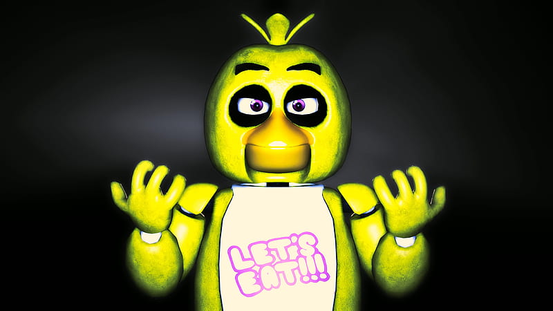 chica the chicken, chica, fnaf, HD wallpaper
