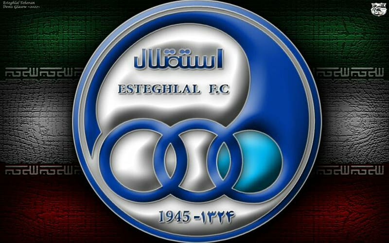 Esteghlal F.C., Logo, Esteghlal, Iran, Blue, HD wallpaper